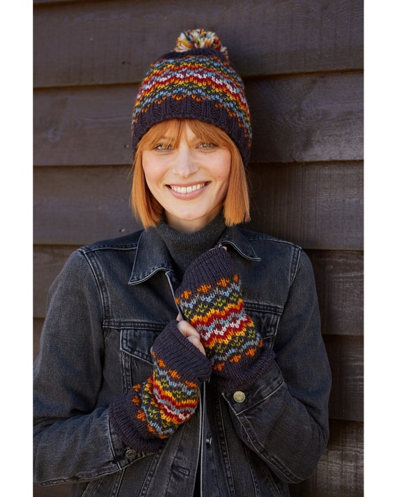 Sweater mujer tejido nórdico - TRICOT