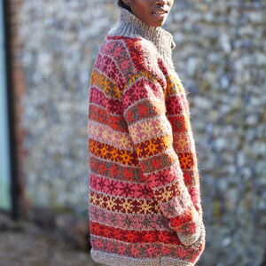 Star Patterned Knit Cardigan YLS1002