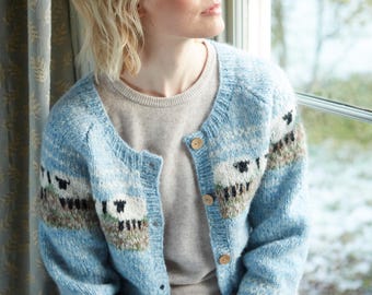 トップス lamb knit- 60s mohair zip cardigan Women's Cosy Sheep