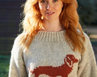 Unisex Sausage Dog Sweater Dog Jumper Gifts for Dog Lovers