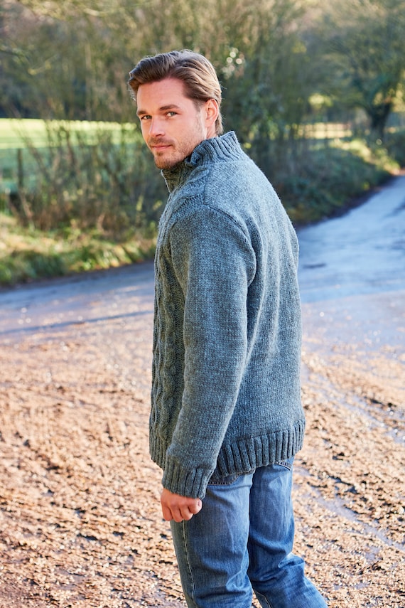 Herren Pullover Stahlblauer Pullover 1039810 Blau Tom Tailor