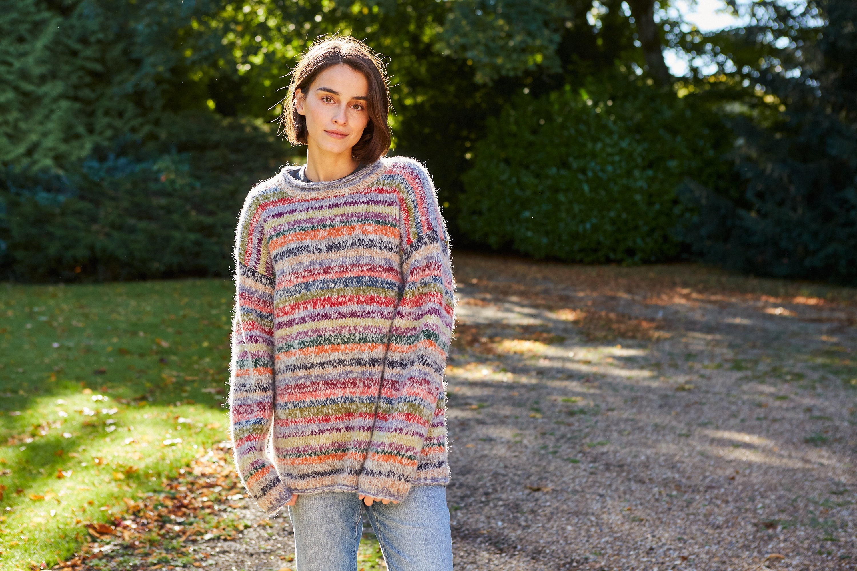 Muted Rainbow Jumper