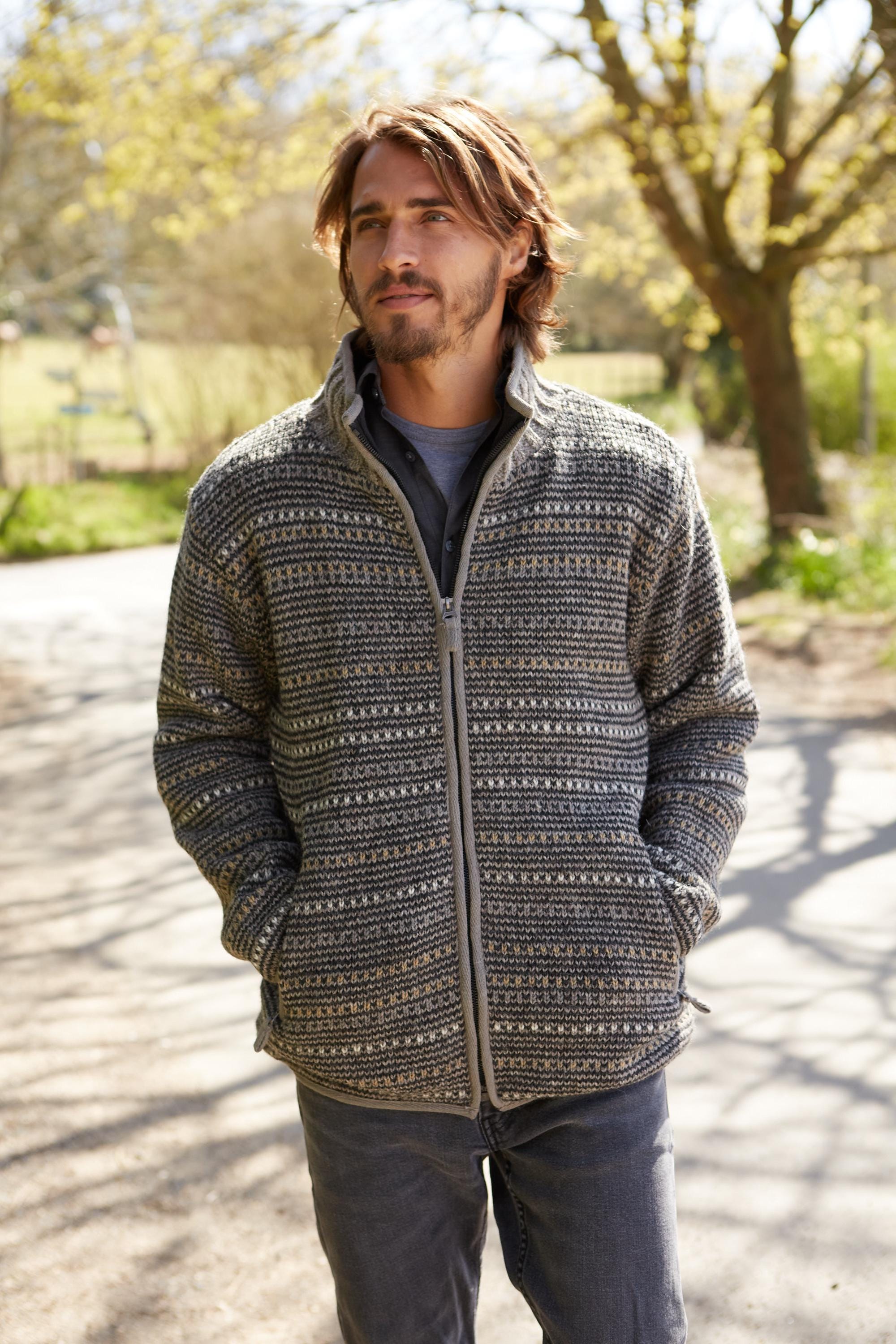 ジャケット・アウター ORIGINAL BUTTON COLLARLESS KNIT JACKET 51DR+OQM4tL._AC_UY1000_.jpg