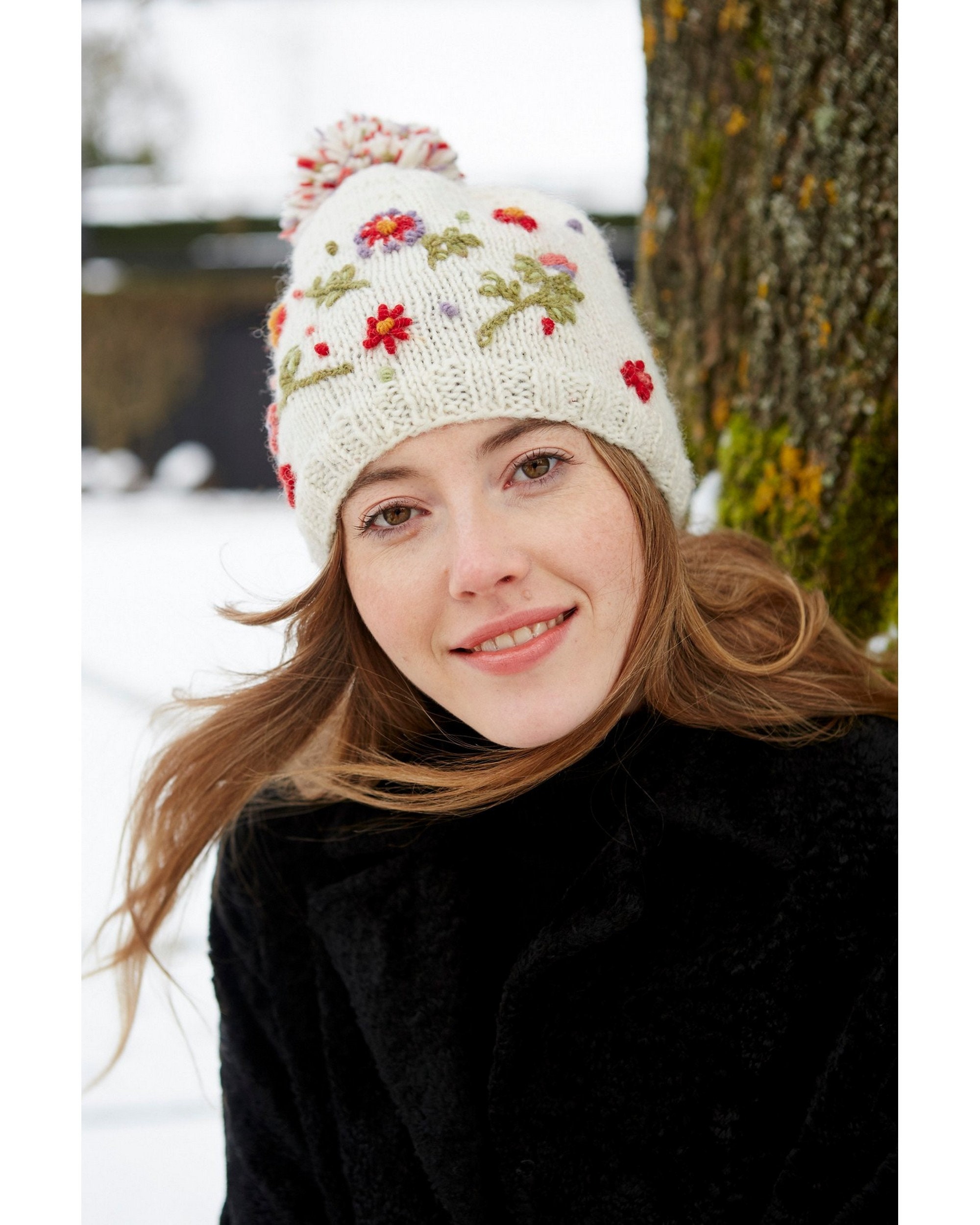 Cream 2024 winter hat