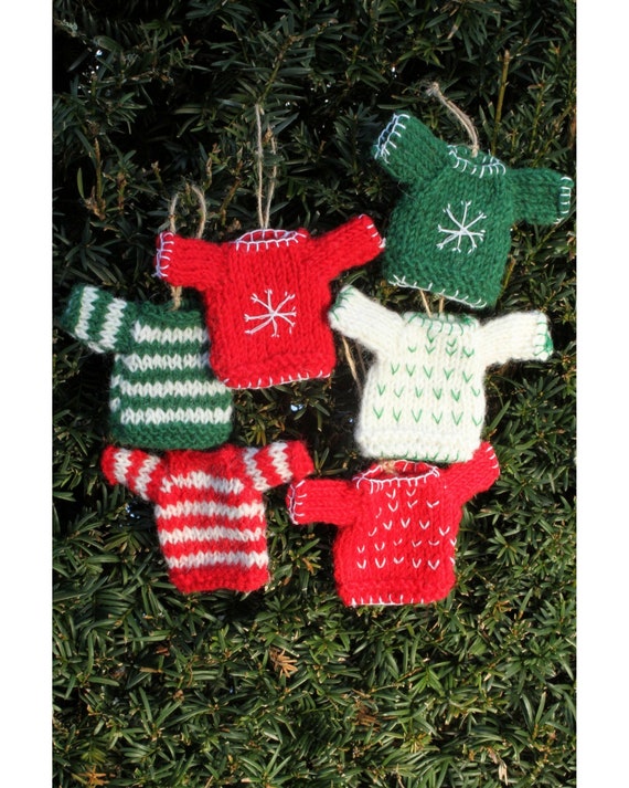 Hand Knitted Miniature Christmas 