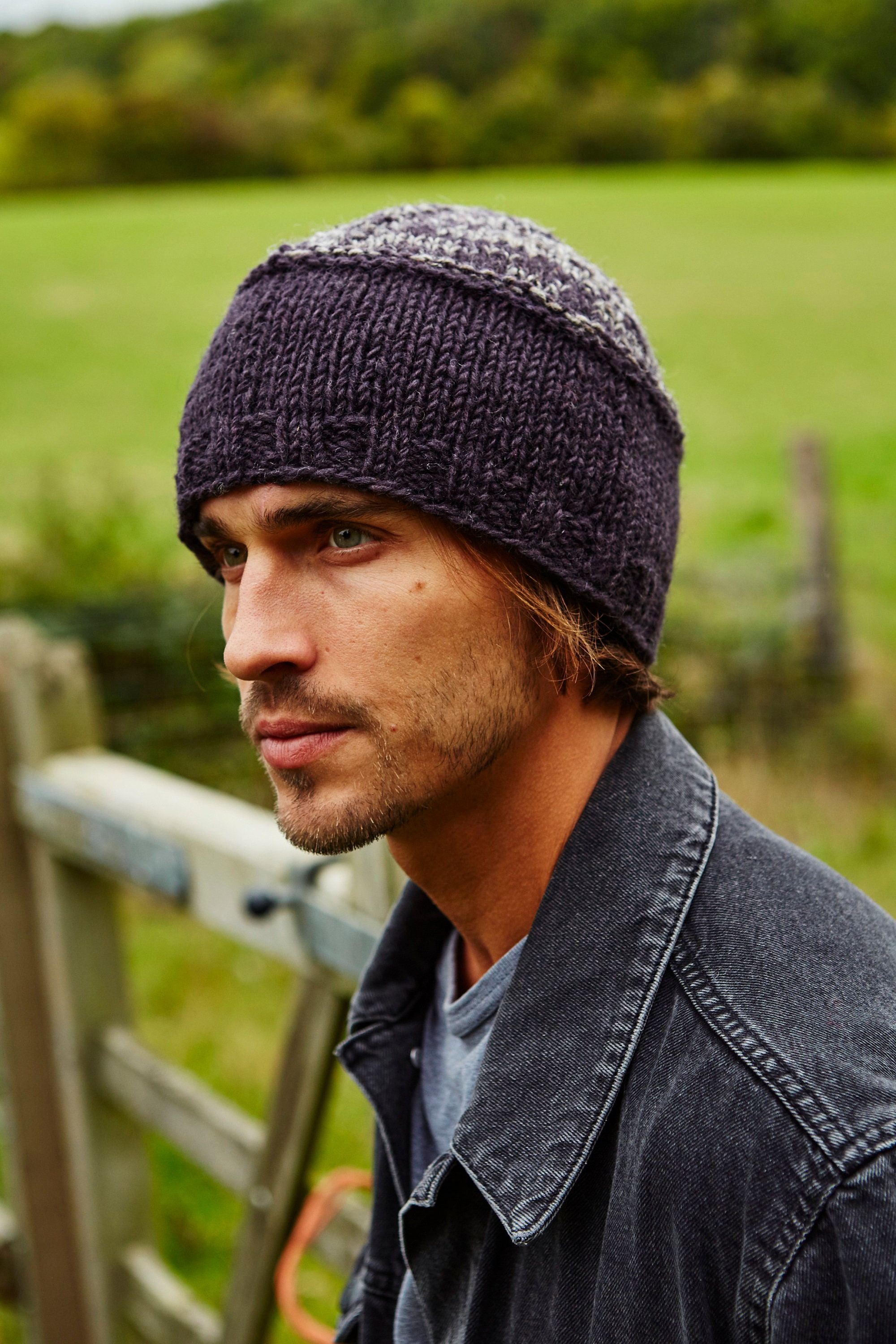 MENS ALLEN CREAM WOOL BEANIE HAT - B6A988U1HT