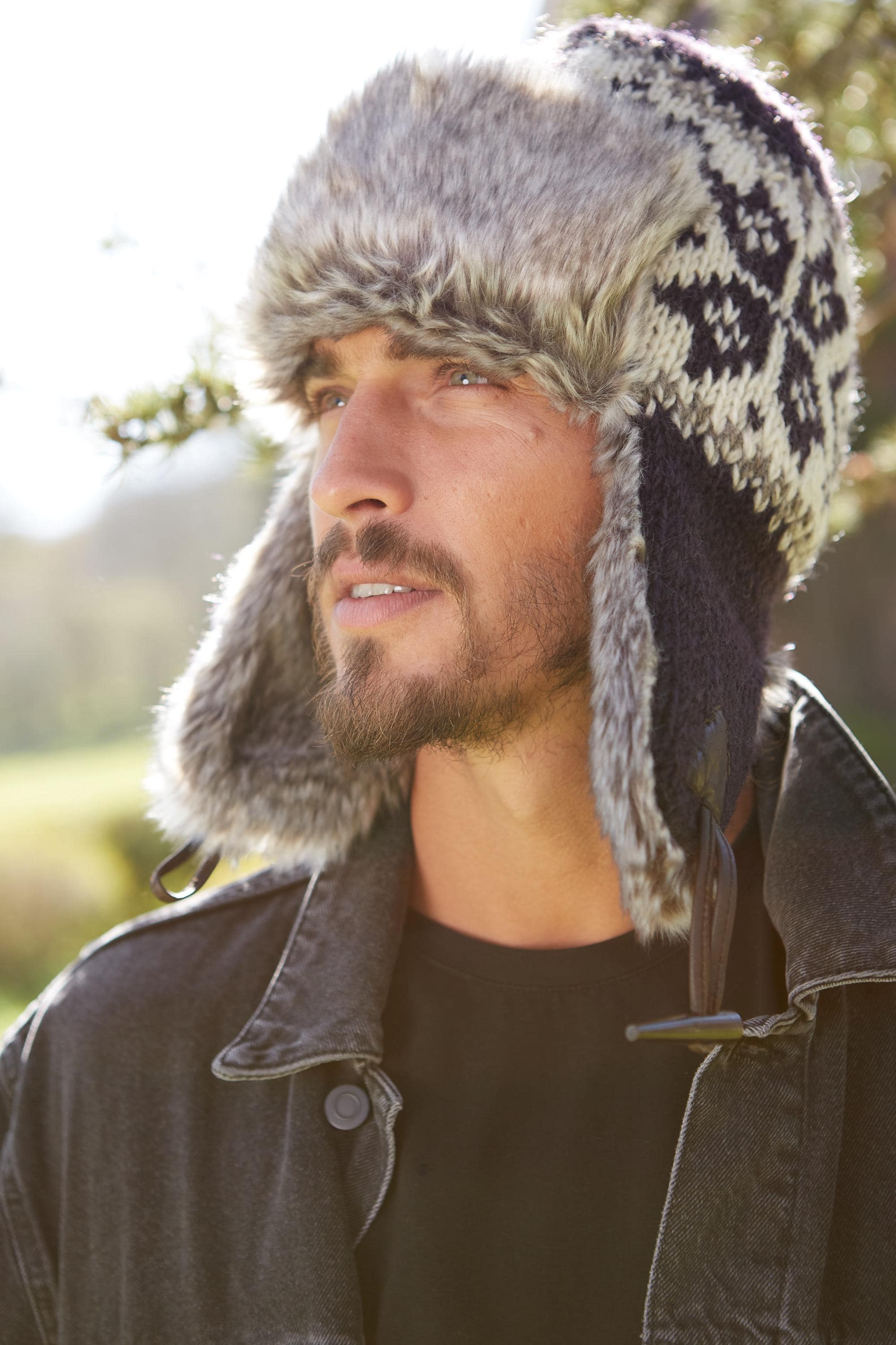 サロモンニキさん専用　新品未使Jaded London ファー　トラッパー　帽子 ◇国内発送◇関送込◇JADED LONDON◇ブロンドファートラッパー