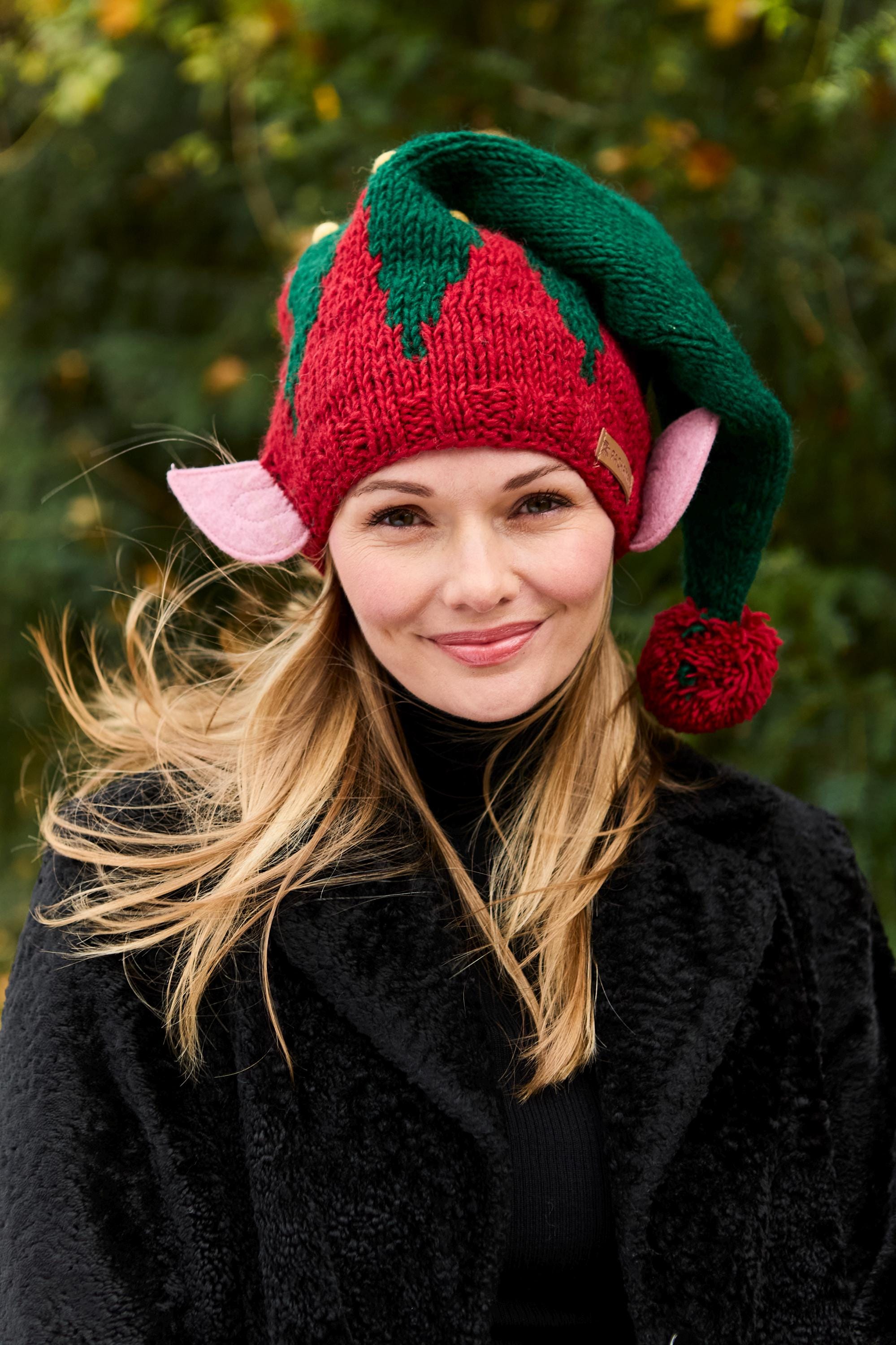 Christmas Elf Hat - Novelty Christmas Hat - Elf Costume 