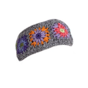 Women's Hand Crocheted Bobble Beanie, 100% Wool Fair Trade Winter Hat ...