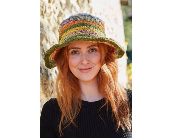 Women’s Summer Hat – Hemp & Cotton, Adjustable Wire Brim | Pachamama