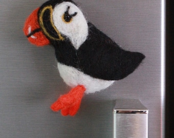 Felt Puffin Fridge Magnet – 100% Wool | Pachamama