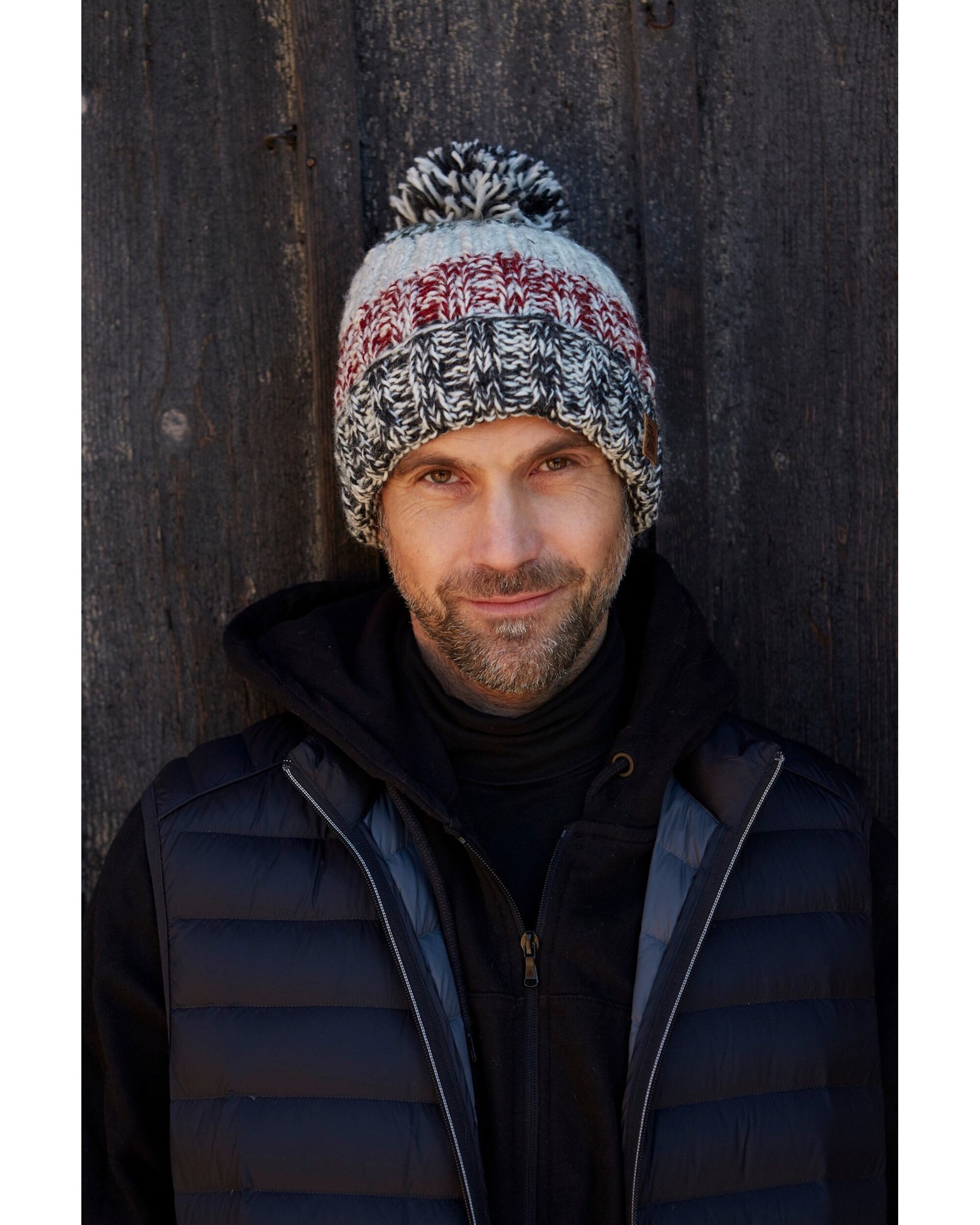 Kunyeah 2 PZ Berretto Genitore Bambino Donna Ricamo Cappello Lavorato a Maglia Mamma e Bambino Cappelli Abbinati Cappello Caldo Inverno con Pom-Pom, Bianco, taglia unica