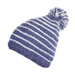 Winter Bobble Hat 100% Wool Fair Trade Sustainable Fashion Pachamama image 2