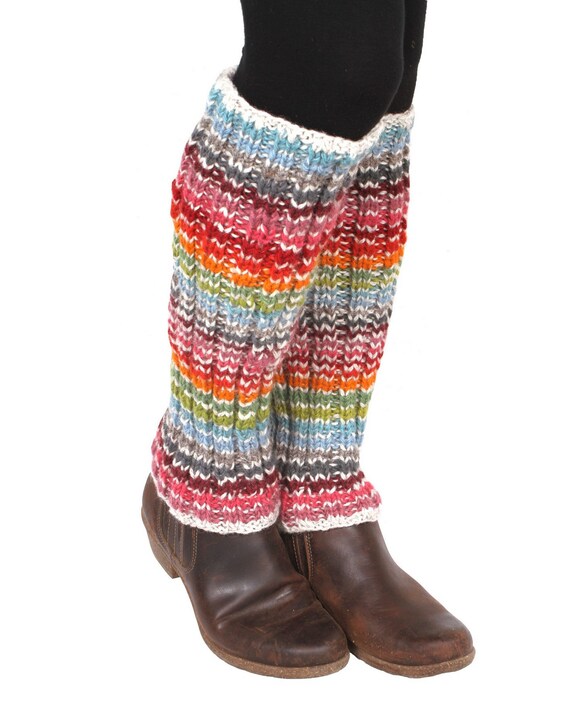 Nouveau-né bébé fille gilet arc-en-ciel rayé hauts + pantalon à fond