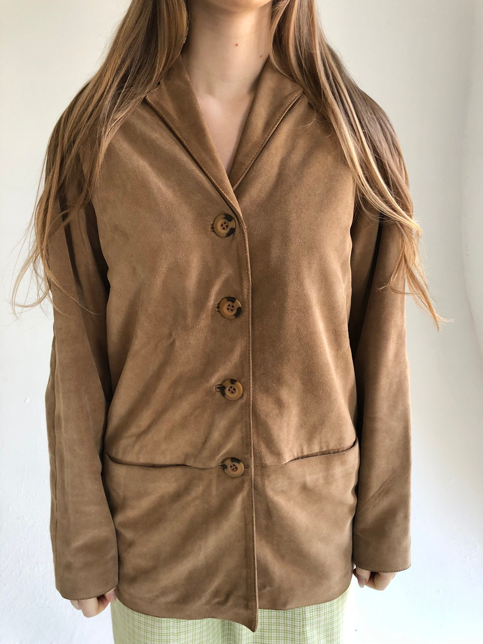 Vintage Timberland Suede Jacket Small 