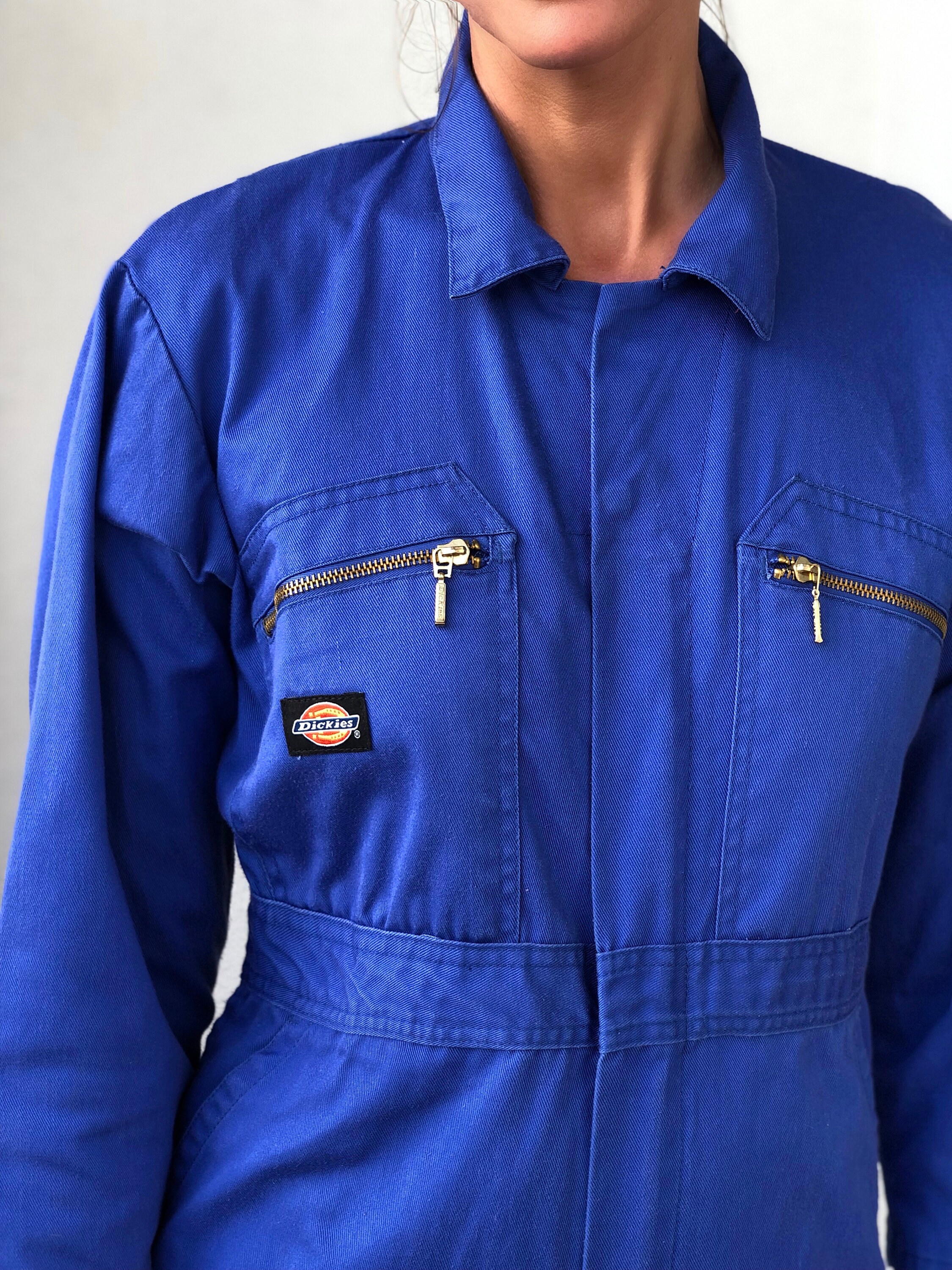 Dickies mono de ropa de trabajo Blue Coveralls xs Boiler suit Etsy