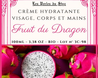 Crème hydratante au fruit du dragon