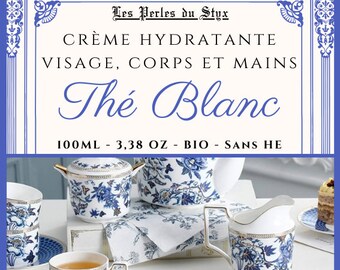 Crème hydratante au thé blanc