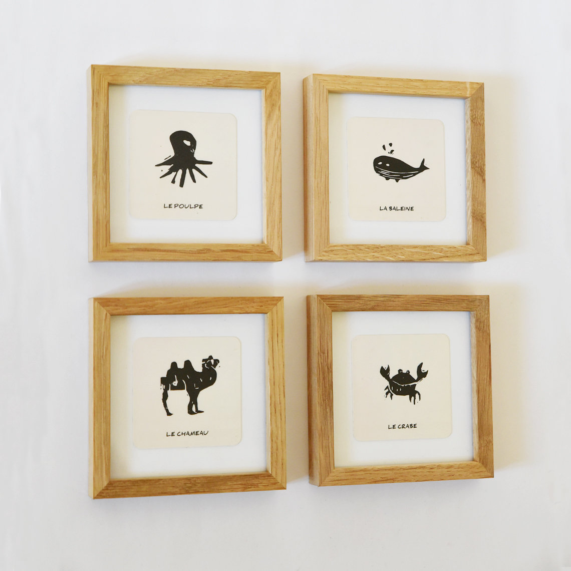 Wall Decoration ANIMALS Small Frames