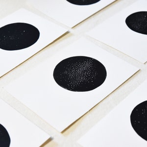 Linocut LITTLE MILKY WAY