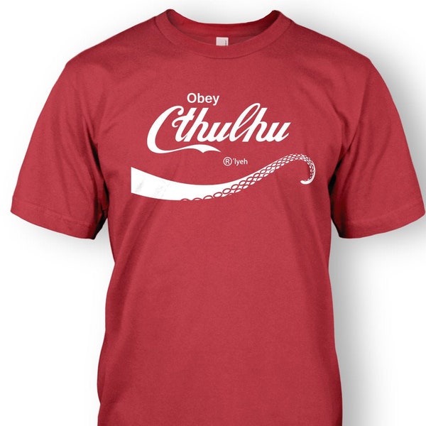 Obey Cthulhu T-Shirt UNISEX / MEN The Call of Cthulhu