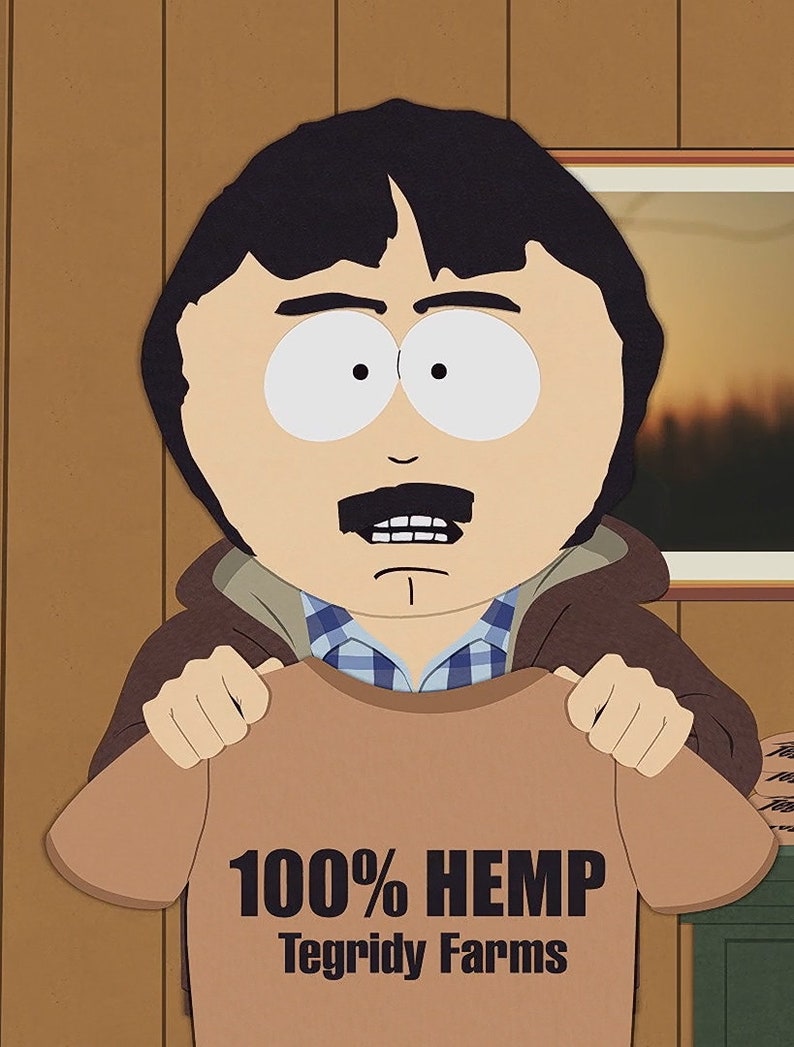 south park 100 hemp shirt