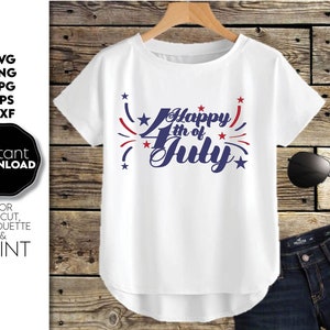 Camiseta del 4 de julio SVG PNG, Orgulloso estadounidense SVG, orgulloso estadounidense SVG, camiseta patriótica SVG, Dios bendiga a los estadounidenses, diseño de camiseta del 4 de julio PNG