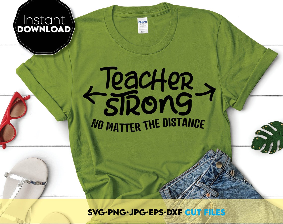 Download Teacher strong svg Teacher Quarantine svg Virtual Teacher ...