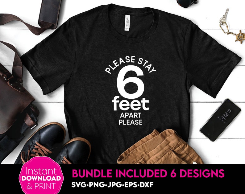 Download Quarantine SVG Bundle Quarantine SVG Social Distancing svg | Etsy