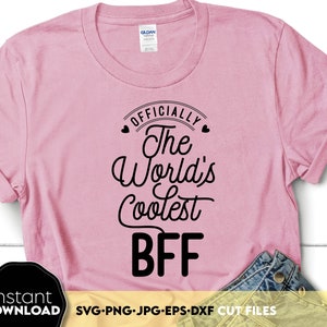 Beste Freunde BFF Shirts SVG PNG | Bestie svg | Passende Best Friends Shirts svg | Dies ist eine digitale Datei zum ausdrucken und ausdrucken