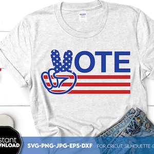Vote SVG DXF Png | Election svg | Voters svg | Voting svg | Presidential Election svg | Election 2024 Svg | File for Cricut SVG Silhouette