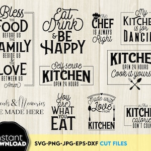 Kitchen Svg Kitchen Svg Bundle Kitchen Cut File Baking Svg Cooking Svg Potholder Svg Kitchen Quotes Svg Kitchen files Cricut