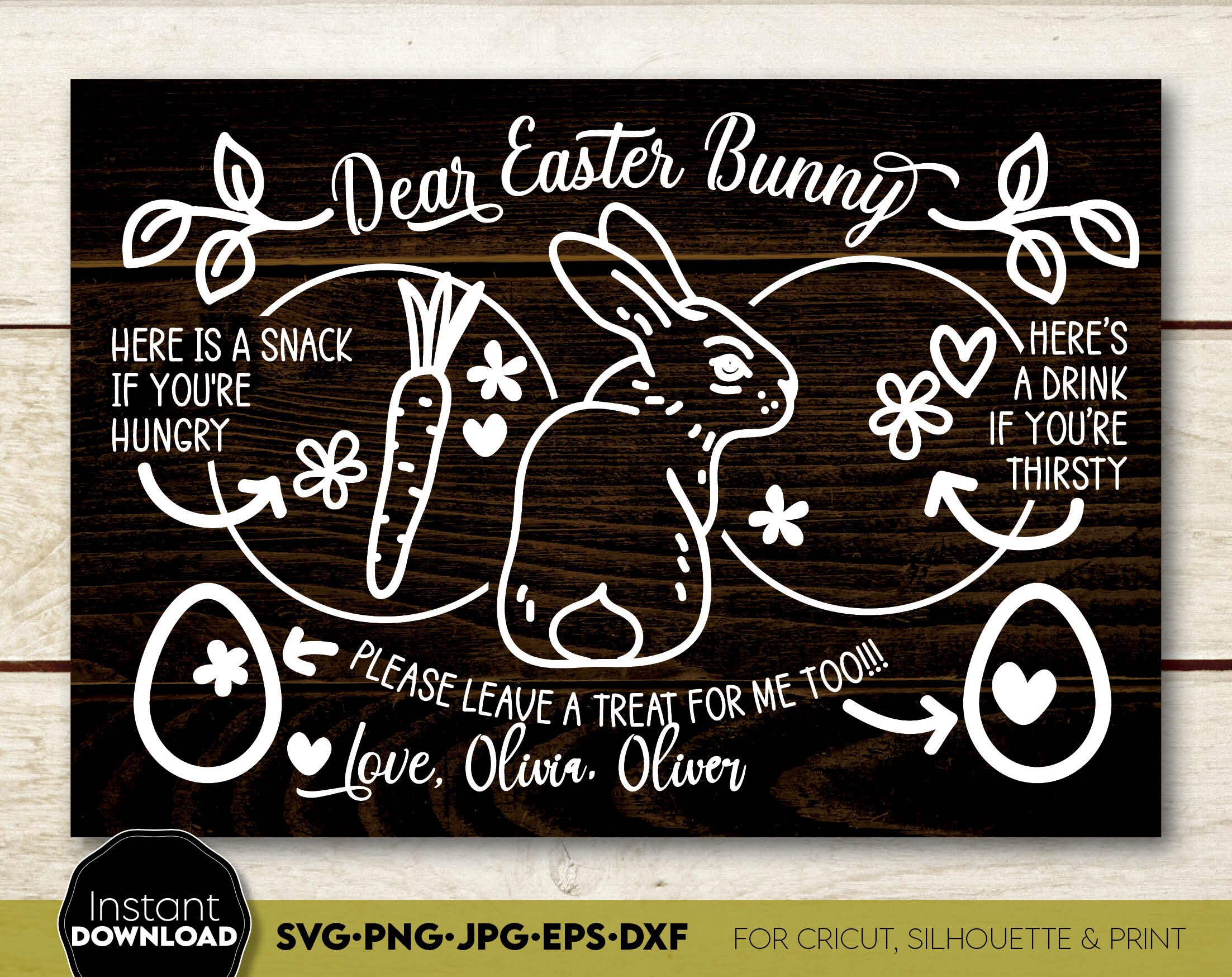 Easter Tray SVG Bundle Easter SVG Bundle Easter Placemat Etsy