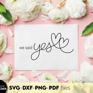 We zeiden ja Svg Png Bride Tshirt Svg