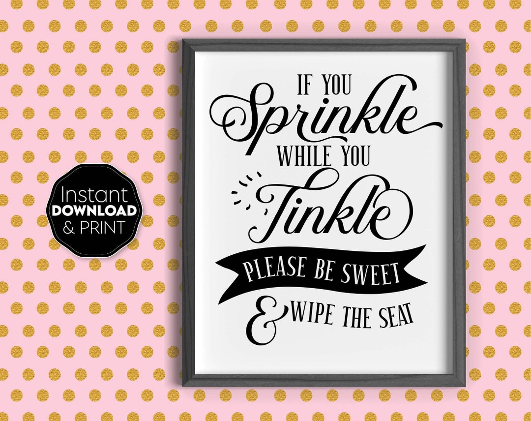 Funny Printable Wall Art for Bathroom Wash Your Hands Etsy
