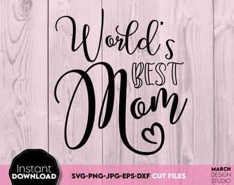 Mamá SVG, Archivos de corte del Día de la Madre Descarga digital