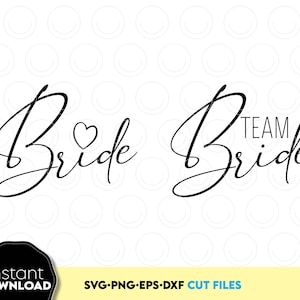 Team Braut svg Png - Brautgeschenk svg Png - Team Braut Shirt svg - Brautjungfer Geschenke svg - Bachelorette Party svg - Bachelorette Shirt svg png