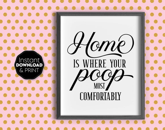Funny Printable Wall Art for Bathroom Wash Your Hands - Etsy