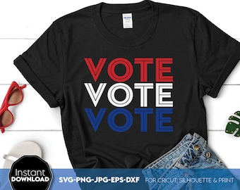 Vote 2025 SVG: Election Day Shirt Design (Digital Files)
