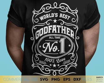 Godfather Shirt SVG | Father's Day Gift Digital Files