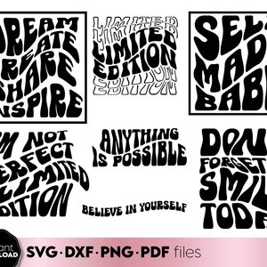 Boho mentale gezonde Svg Png-bundel | Retro inspirerende citaten Svg | Krachtige vrouwen Svg | Zelfliefdespreukensets | Cadeau-idee voor zelfliefde