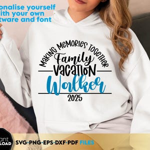 Samen herinneringen maken SVG PNG, bijpassende familievakantie SVG, reizen familie Summer Vibes svg, familieweekendtrip svg, aangepaste reisontwerp