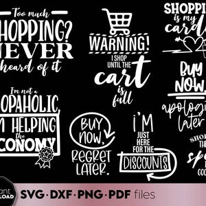 Shopping Bag Svg Png, Tote Bag SVG Bundle, Funny Tote Bag Svg, canvas tote bag set, Tote Bag Png, Tote Bag Sayings, Mom Bag Svg, Market Bag