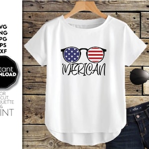 Camisetas Make America Great Again Png Svg, Gafas de sol de piloto estadounidenses, Sublimación estadounidense del 4 de julio, Svg apilado estadounidense del 4 de julio
