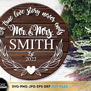 mr e mrs cerchio monogramma svg, cognome segno matrimonio svg, appena sposati svg, matrimonio, file per cricut SVG, monogramma matrimonio svg, iniziale