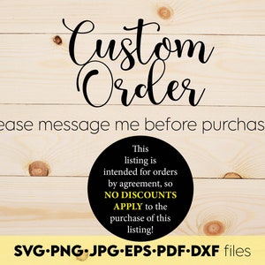Design personalizado svg dxf png jpg eps - Este anúncio é destinado a pedidos mediante acordo, portanto, não há descontos aplicáveis à compra deste anúncio!