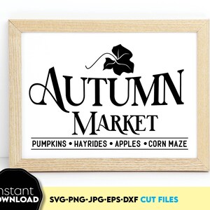 Farmers Market SVG | Farm Fresh Pumpkins SVG | Farmhouse Fall SVG | Jesienny rynek SVG | Święto Dziękczynienia SVG | Zbiory SVG | Pumpkin Patch Png