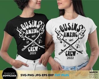 Arquivo SVG para camiseta de viagem em família com tema de acampamento (Download digital)