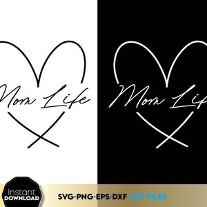 Mom heart Shape svg, Aunt svg, Mom Shirt, Mama svg, Heart svg, Mother svg, Grandma svg, Typography svg, family svg, Digital Download