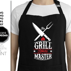 Grillmaster SVG | Schort voor mannen SVG | Grillmaster, png PNGEgg | Aangepaste schort mannen svg | Grill Master SVG-schort | Papa verjaardagscadeau SVG | Papa png